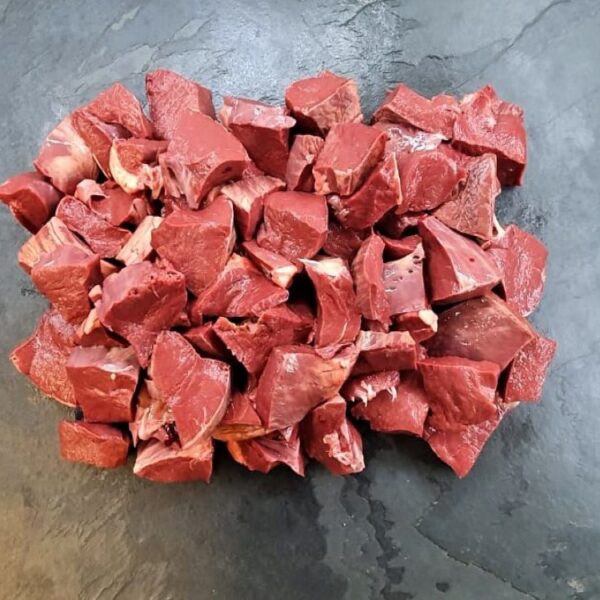 Diced ox Heart 500g