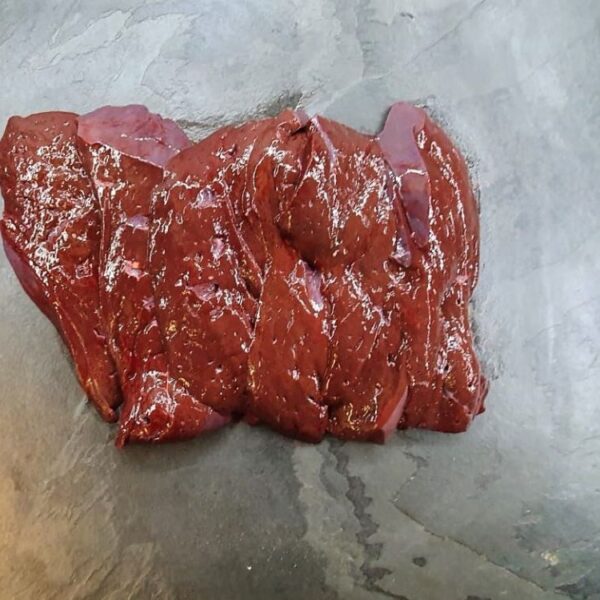 Ox Liver Sliced 4 x 1kg BULK BUY