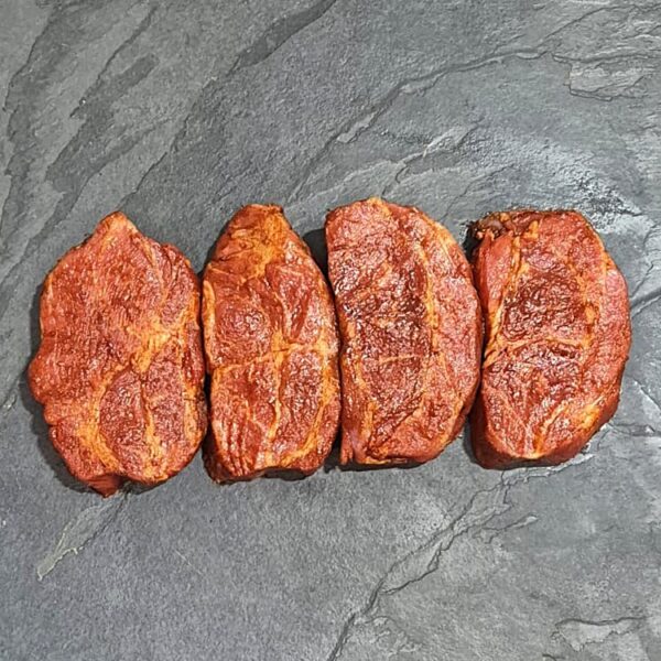 4 x Smoky BBQ Pork Rib Eyes