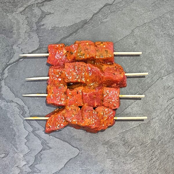 80g Beef Kebabs in Ginger Lemon Chili x 4